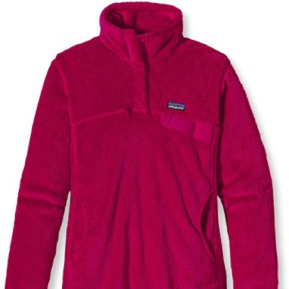 Pink Patagonia ReTool Snap Fleece Pullover Discontinued Color